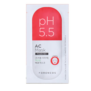 Hộp 5 miếng mặt nạ Forencos pH5.5 Efficacy AC Mask