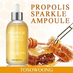 Tinh Chất Keo Ong TOSOWOONG Propolis Sparkle Ampoule