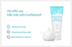 Sữa rửa mặt tinh chất sữa Cấp Ẩm và Làm Sáng Da