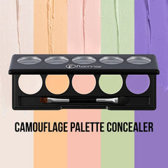 Kem che khuyết điểm dạng bảng màu Flormar Camouflage Palette Concealer 7.5g