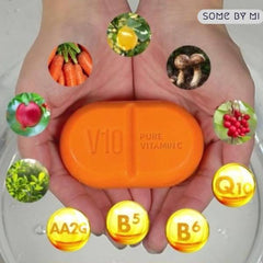 Xà bông rửa mặt SOME BY MI V10 Pure Vitamin C Soap