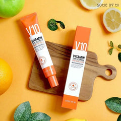 Kem dưỡng tạo nền [SOME BY MI] V10 Vitamin Tone-Up Cream 50ml