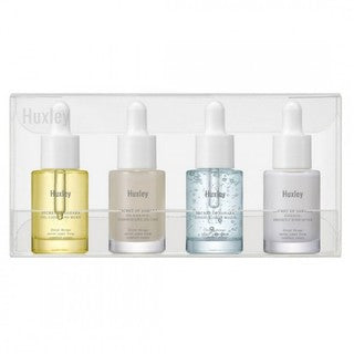 Bộ tinh chất dưỡng da Huxley - Set Serum Huxley Essence Deluxe Complete Set (5ml*4 chai)